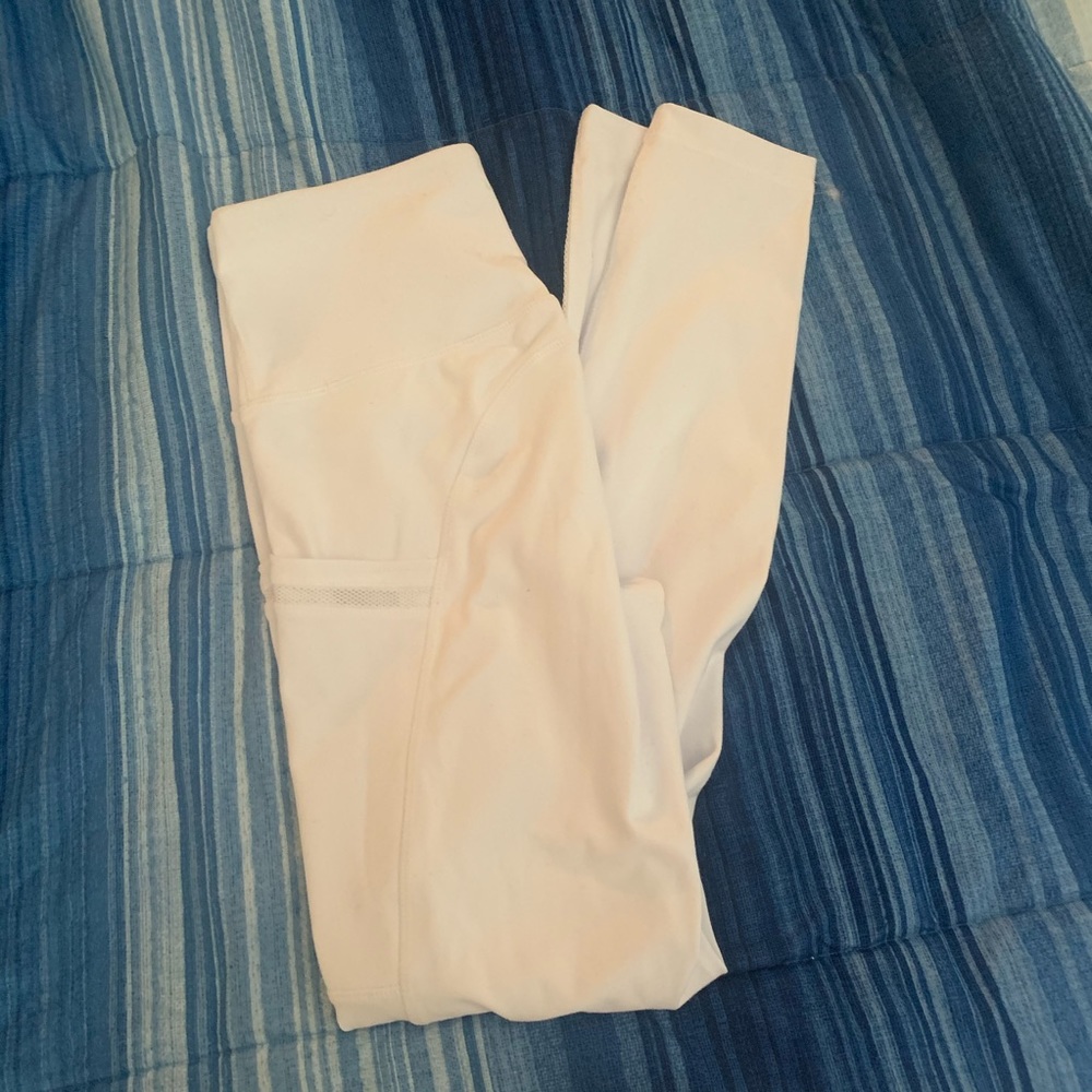 White monob leggings